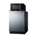 Summit Microwave/Refrigerator Combination with Allocator (MRF708BLSSALHD) view 6