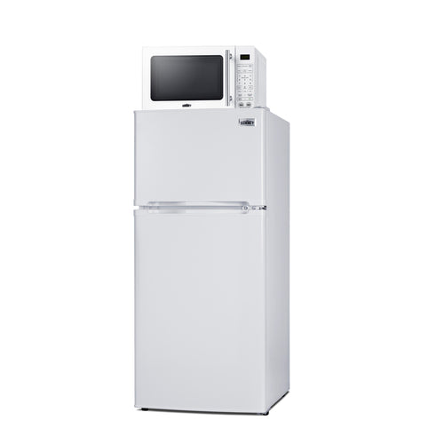 Summit Microwave/Refrigerator-Freezer Combination with Allocator (MRF712WA) view 2