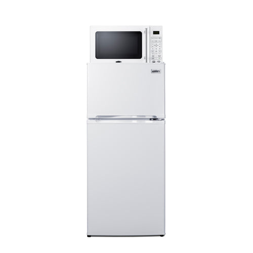 Summit Microwave/Refrigerator-Freezer Combination with Allocator (MRF712WA)