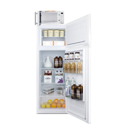 Summit Microwave/Refrigerator-Freezer Combination with Allocator (MRF962A) view 4