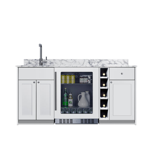 Summit Turnkey Oasis Wet Bar, ADA-Compliant (OASISWH33SINKL) view 2