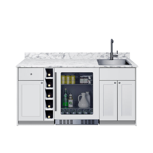 Summit Turnkey Oasis Wet Bar, ADA-Compliant (OASISWH33)