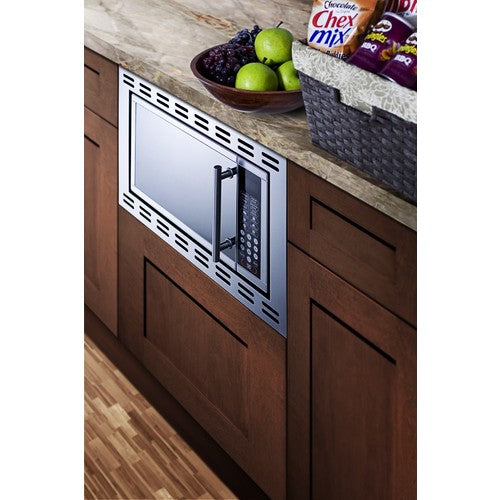 Summit 24" Wide Built-In Microwave (OTR24) view 2