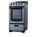 Summit 20" Wide Gas Range (PRO201SS) view 2