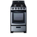 Summit 20" Wide Gas Range (PRO201SS)