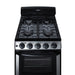 Summit 20" Wide Gas Range (PRO201SS) view 4
