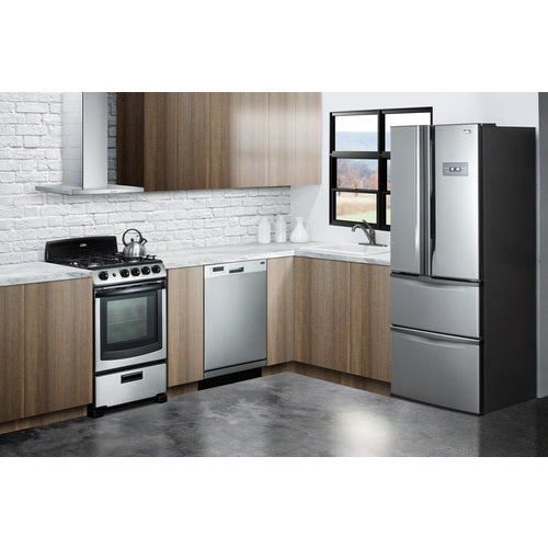 Summit 24" Wide Gas Range (PRO247SS) view 2