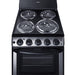 Summit 20" Wide Electric Coil Range (PROEL20SS) view 4