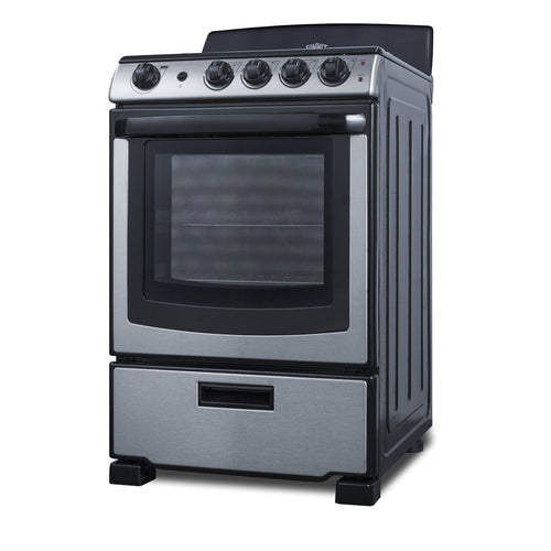 Summit 24" Wide Electric Coil Range (PROEL24SS) view 6