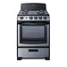 Summit 24" Wide Electric Coil Range (PROEL24SS)