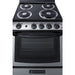 Summit 24" Wide Electric Coil Range (PROEL24SS) view 5