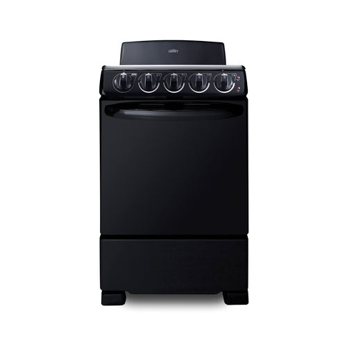 Summit 20" Wide Electric Coil Range (RE2031B) view 4