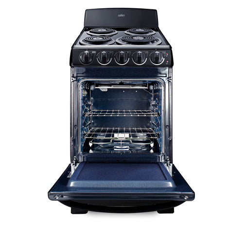Summit 20" Wide Electric Coil Range (RE2031B) view 2
