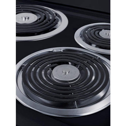 Summit 20" Wide Electric Coil Range (RE2031B) view 5
