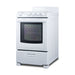 Summit 24" Wide Electric Coil Range (RE2411W) view 5