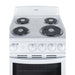 Summit 24" Wide Electric Coil Range (RE2411W) view 4
