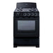 Summit 24" Wide Electric Coil Range (RE2413B)