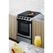Summit 20" Wide Electric Smooth-Top Range (REX2071SSRT) view 2