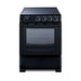 Summit 24" Wide Electric Smooth-Top Range (REX2431BRT)