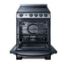 Summit 24" Wide Electric Range & Convertible Hood (REXH24RSS) view 6