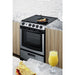 Summit 24" Wide Electric Smooth-Top Range (REX2451SSRT) view 5