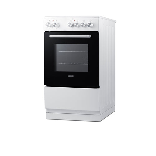 Summit 20" Wide Electric Smooth-Top Range (REXT20W) view 3