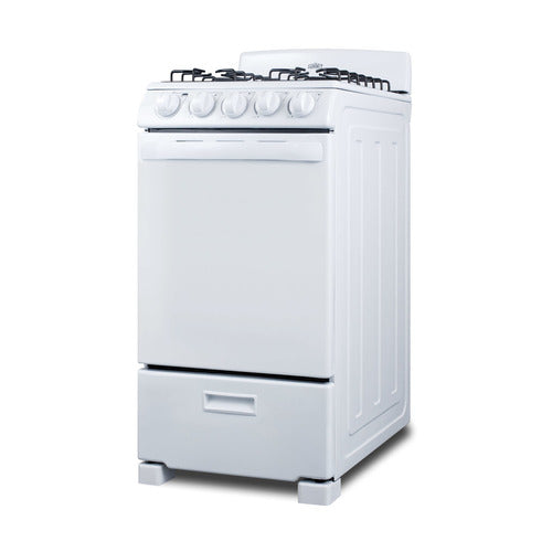 Summit 20" Wide Gas Range (RG200WS)