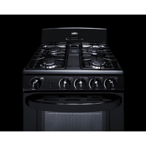 Summit 24" Wide Gas Range (RG2402B) view 5