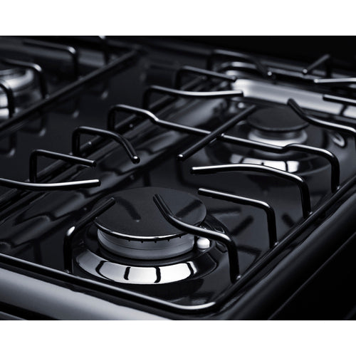 Summit 24" Wide Gas Range (RG2402B) view 4