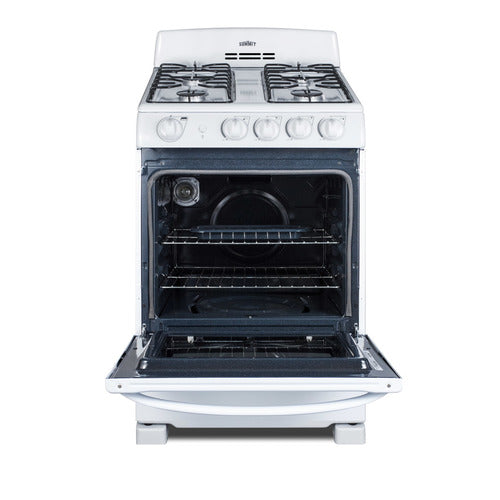 Summit 24" Wide Gas Range (RG244WS) view 3