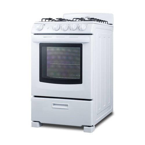 Summit 24" Wide Gas Range (RG244WS)