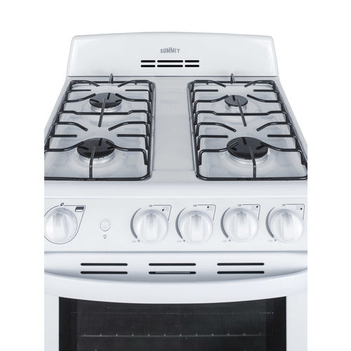 Summit 24" Wide Gas Range (RG244WS) view 2