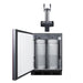 Summit 24" Wide Built-In Floating Tap Beer Kegerator (SBC58BLIFFLTWADALHD) view 3