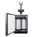 Summit 24" Wide Built-In Floating Tap Cold Brew Kegerator, ADA-Compliant (SBC58BLIFFLTWCFADALHD)