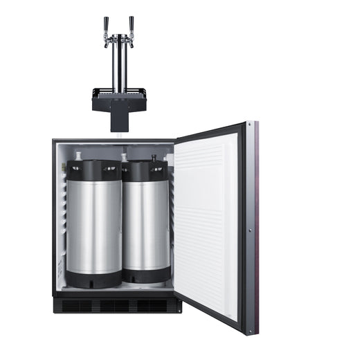 Summit 24" Wide Built-In Floating Tap Cold Brew Kegerator, ADA-Compliant (SBC58BLIFFLTWCFADA)