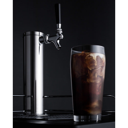 Summit 24" Wide Cold Brew Coffee Kegerator — Left Hand Door hinge (SBC635MCFLHD) view 6