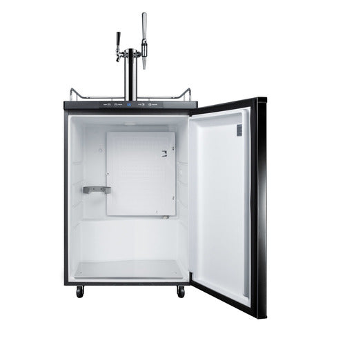 Summit 24" Wide Coffee Kegerator (SBC635MCMTWIN) view 4