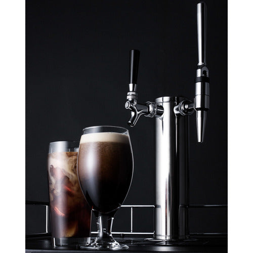 Summit 24" Wide Coffee Kegerator (SBC635MCMTWIN) view 6