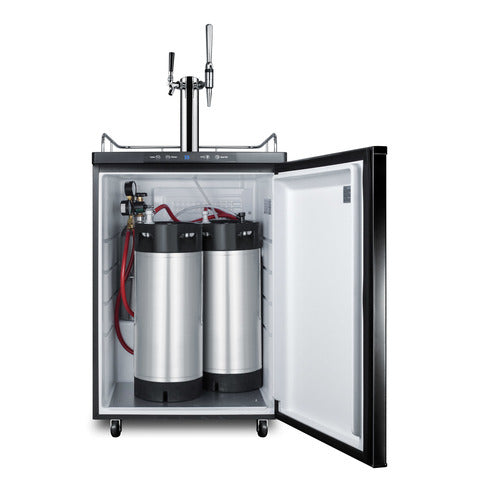 Summit 24" Wide Coffee Kegerator (SBC635MCMTWIN) view 5