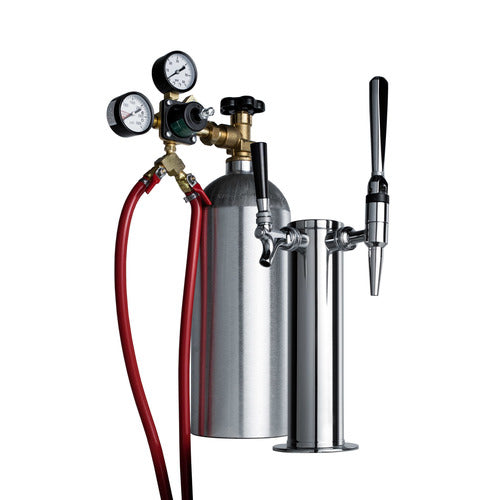 Summit 24" Wide Coffee Kegerator — Left Hand Door hinge (SBC635MCMTWINLHD) view 3