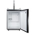 Summit 24" Wide Nitro Coffee Kegerator — Left Hand Door hinge (SBC635MNCFLHD) view 4