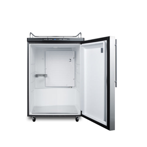 Summit 24" Wide Kegerator (SBC635MNKSSHV) view 2