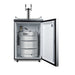 Summit 24" Wide Kegerator — Left Hand Door hinge (SBC635MSSHHTWINLHD) view 5