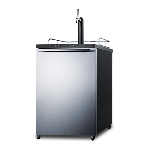Summit 24" Wide Kegerator (SBC635MSSHH) view 2