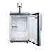 Summit 24" Wide Kegerator — Left Hand Door hinge (SBC635MSSHVTWINLHD) view 2