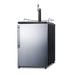 Summit 24" Wide Kegerator — Left Hand Door hinge (SBC635MSSHVLHD) view 2