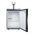 Summit 24" Wide Kegerator — Left Hand Door hinge (SBC635MTWINLHD) view 3