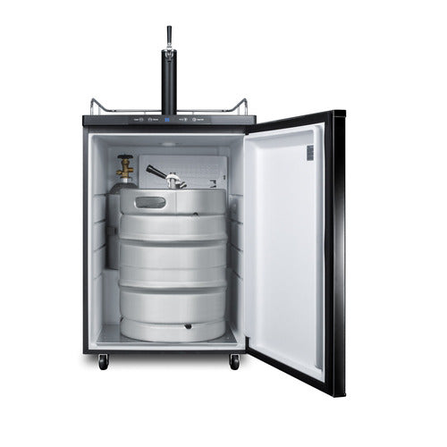 Summit 24" Wide Kegerator (SBC635MBK) view 4