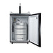 Summit 24" Wide Kegerator — Left Hand Door hinge (SBC635MLHD) view 4