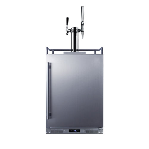 Summit 24" Wide Built-In Cold Brew/Nitro Coffee Kegerator (SBC682CMTWIN) view 5